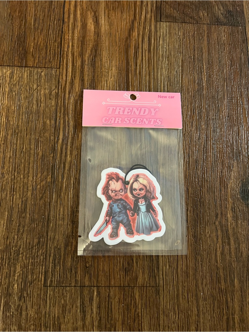 Chucky & Tiffany Car Air Freshener – New Car Scent